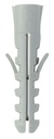 Plug PA6 E 16mm x 80mm