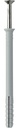 Knock-in plug 4 X 35 UCX TS countersunk head