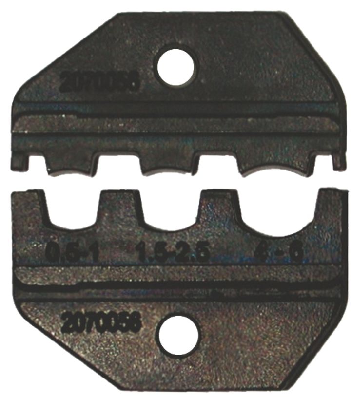 Matrijs krimpmoffen 0,5-6mm² voor EZ CRIMP