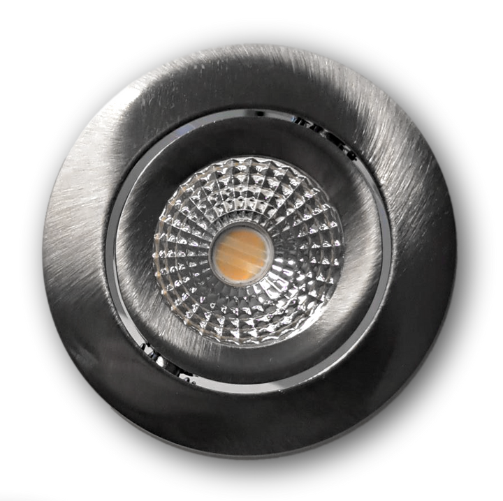 Downlight TECO SOLIS IP54  Dimbaar Gesatineerd Nikkel