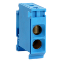 Verdeelklem BB2 35mm² (3 aansluitingen), blauw