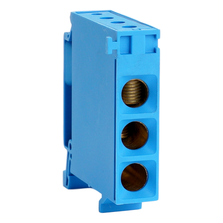 Verdeelklem BB3 35mm² (4 aansluitingen), blauw