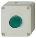 Boîtier à 1 voyant vert