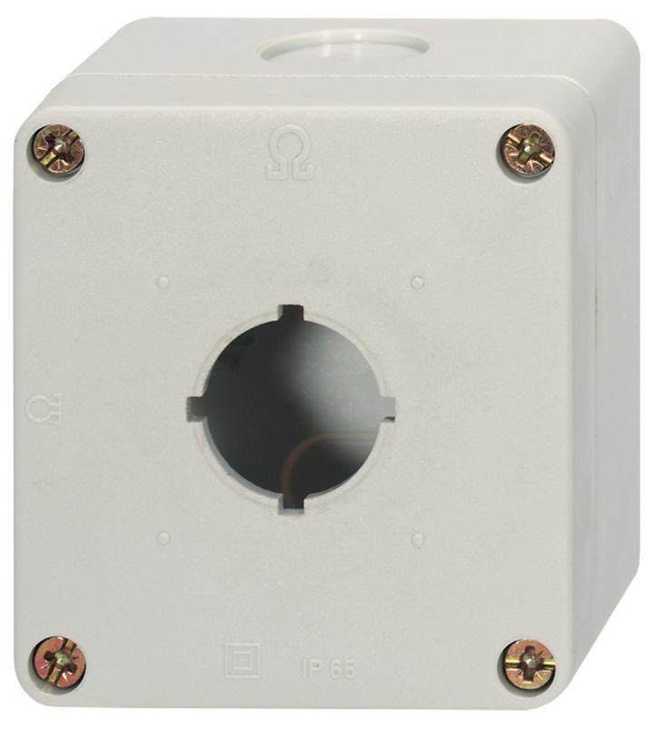 Boîtier vide pour 1 bouton