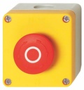 Boîtier arrêt d'urgence Ø40mm , 1NO+1NF