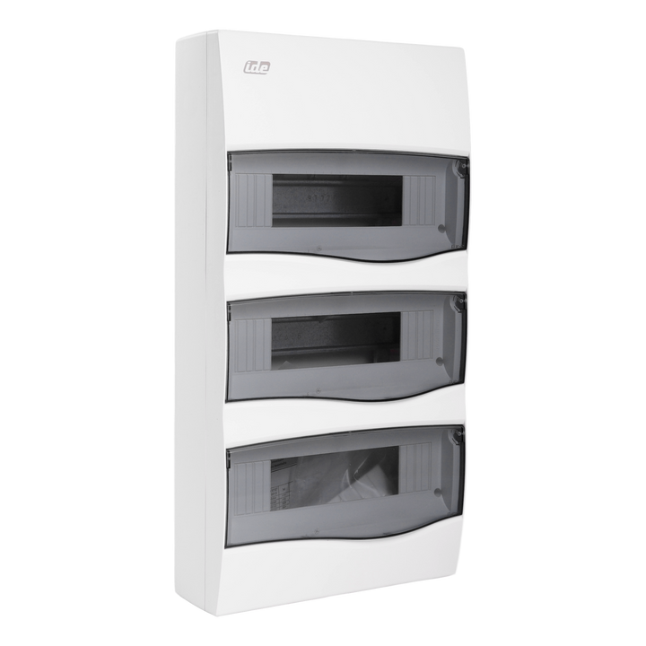 Coffret app. combi  IP40 PT 36 mod. + born. neutre et terre