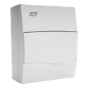 opb. kast IP40 Combi volle deur 8 mod. + borniers