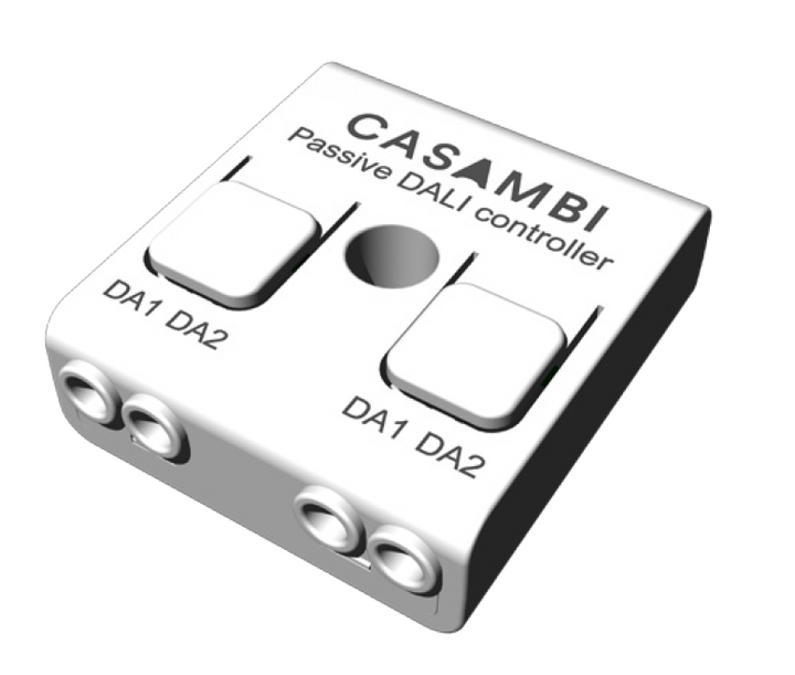 DALI Broadcast Controller (max. 3) zum CASAMBI Netzwerk (benötigt Dali-Stromversorgung)