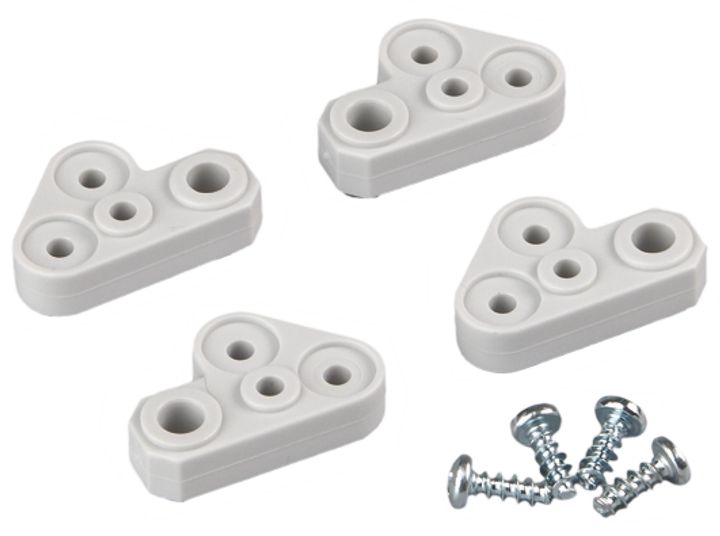 Bevestigingsplaatje voor cubo d 33x21x9,5