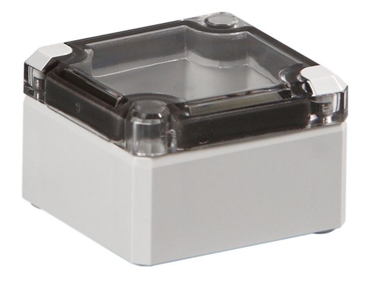 Incl. cover and mounting screws, cover plugs