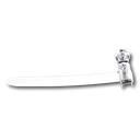 Edelstahlband mit Halterung 120