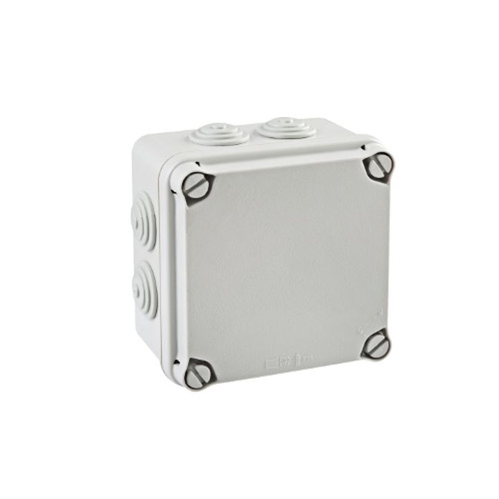Aftakdoos 108x108x64 met ingangen