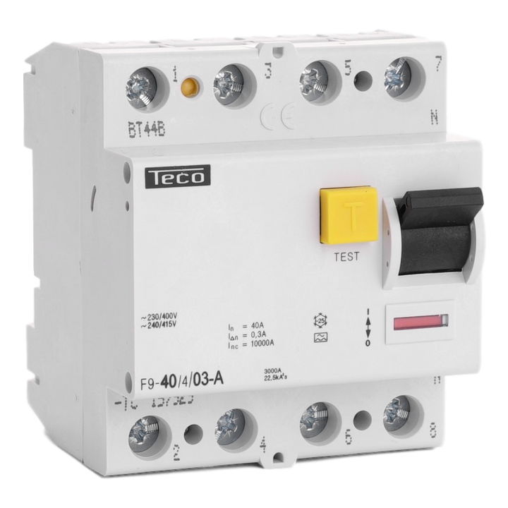 Inter. diff. Teco 4P 40A 300mA Type A