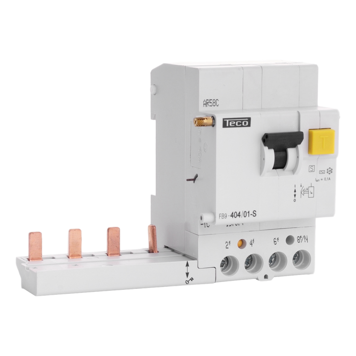 Kopp. diff. Teco 4P 40A 100mA Type S-AC