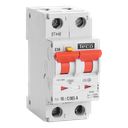 Diff. aut. Teco 2p 10A Courbe C Type A 30mA