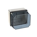 Junction box 175x151x155 solid walls + transparent higher cover