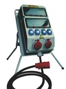 Coffret de distr. en pvc 32A +câble +frame