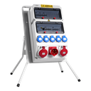 Pvc verdeelkast 40A +frame