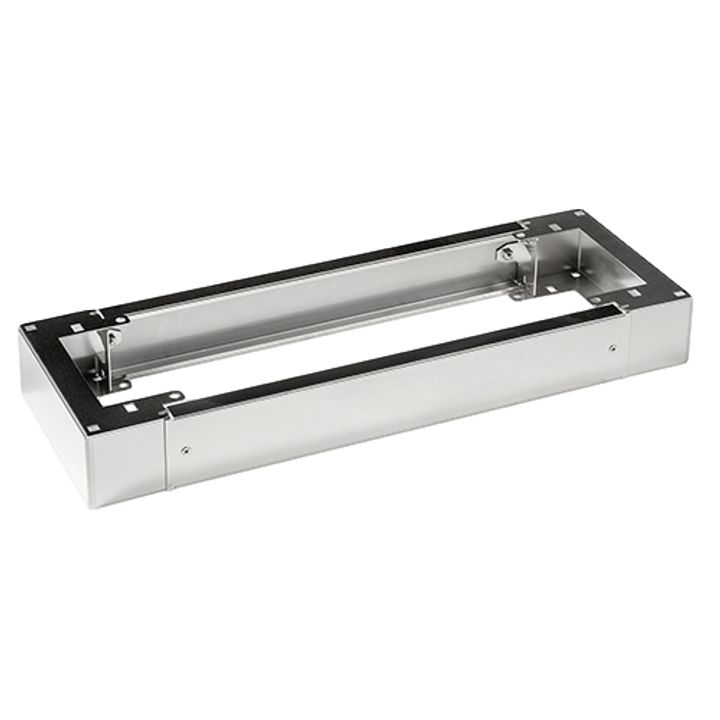 Sokkel 100x800x500 mm inox 304L