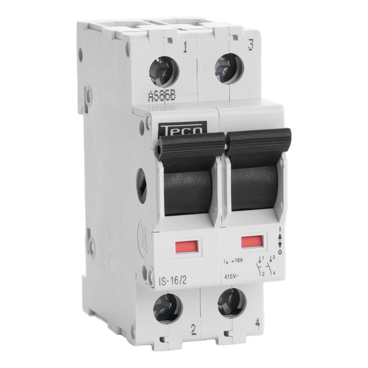 Interrupteur sectionneur Teco 2P 16A
