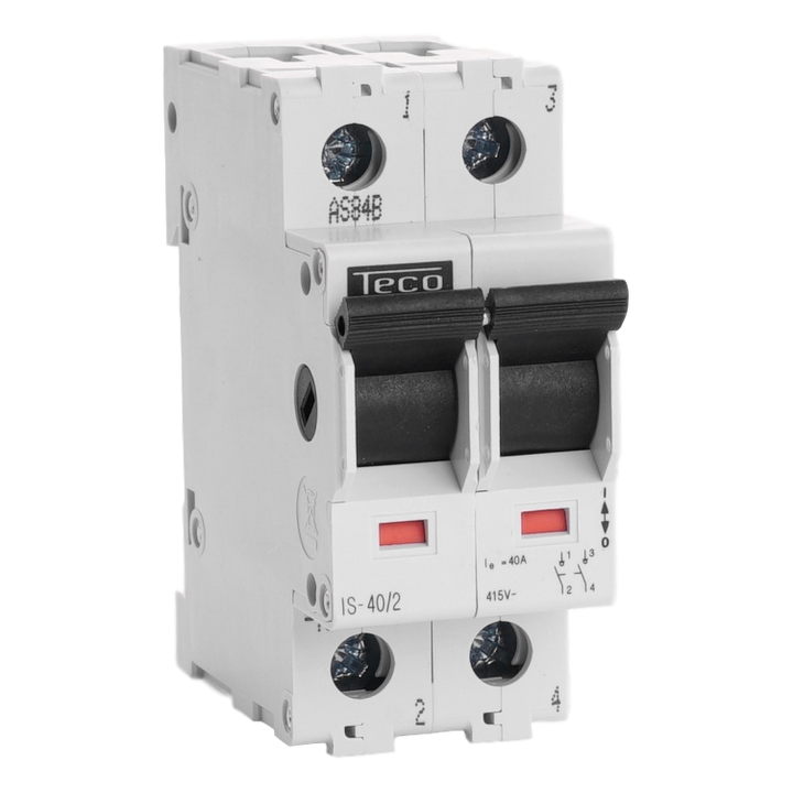Interrupteur sectionneur Teco 2P 40A