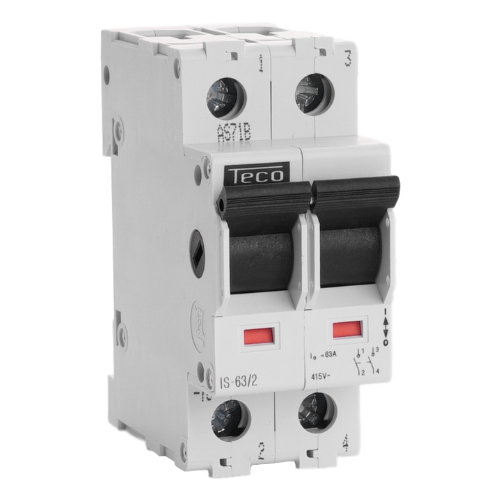 Scheiderschakelaar Teco 2P 63A