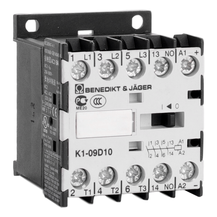 Mini contacteur 4kW 3~400V 24V 50/60Hz