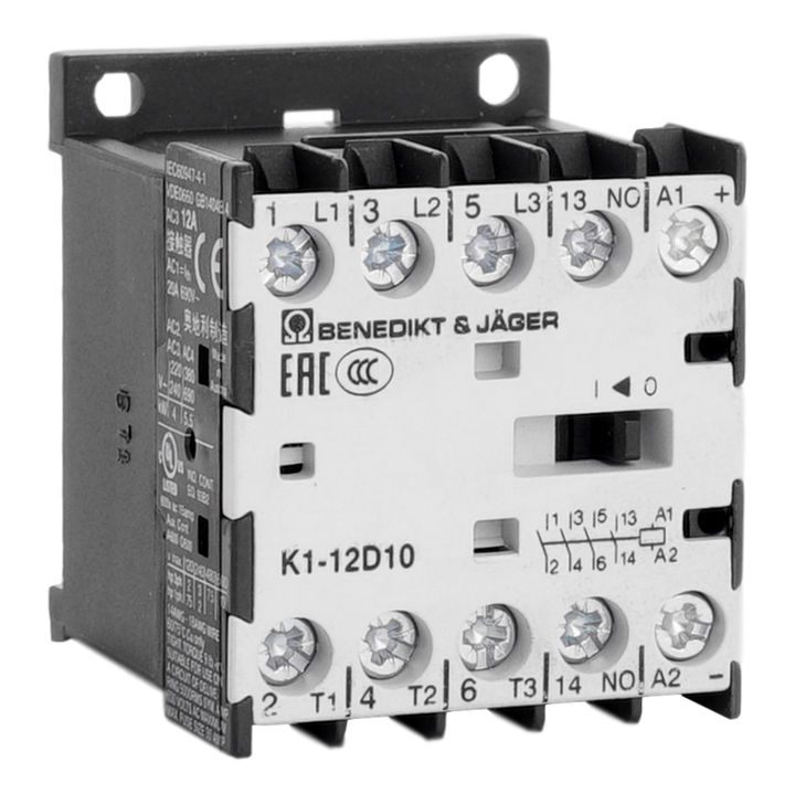 Mini Contactor 5,5kW 3~400V 220-230V 50Hz 240V 60Hz