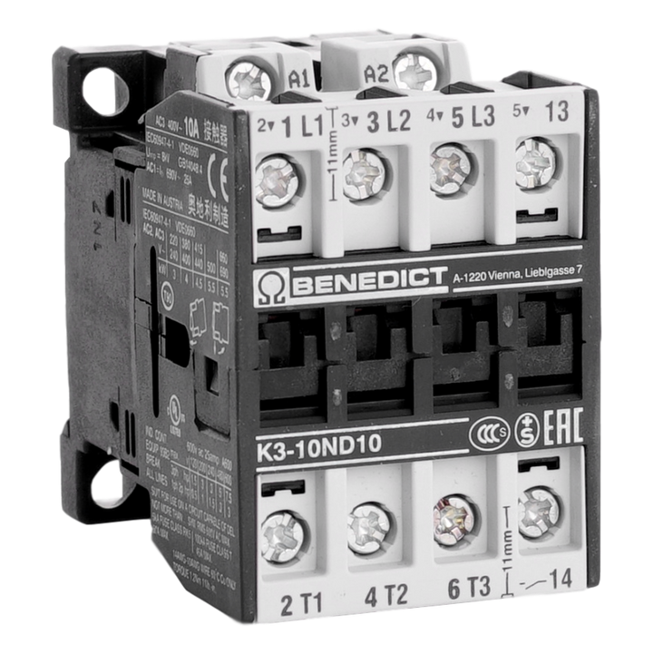 Industrieschütz 3P +1S 25-32A 400VAC
