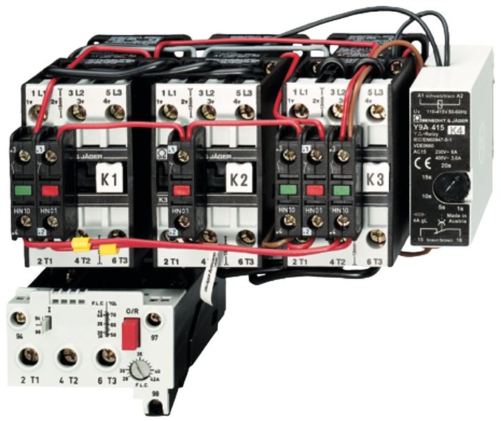 Démarreur étoile-triangle 45kW 3~400V 220-240V 50Hz 240V 60