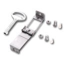 sluiting voor hangslot + metalen sleutel