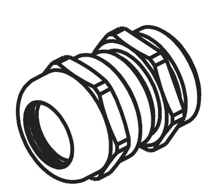 Presse-étoupe laiton IP68 M20