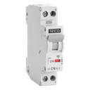 Disjoncteur Teco 1N 16A 6kA Courbe C 1mod.
