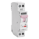 Sicherungsautomat Teco 1N 2A 6kA Kurve C 1 Modul