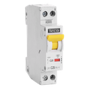 Disjoncteur Teco 1N 25A 4,5kA Courbe C 1mod.