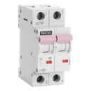 Disjoncteur Teco 2P 2A 10kA Courbe C
