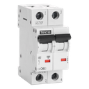 Automaat Teco 2P 40A 10kA Curve C