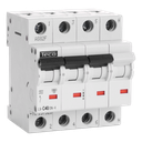 Disjoncteur Teco 3N 40A 4,5kA Courbe C