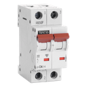 Disjoncteur Teco 2P 4A 6kA Courbe C