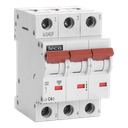 MCB TC 3P 4A 10kA Curve C