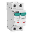 Disjoncteur Teco 2P 6A 10kA Courbe C