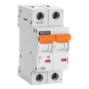 MCB TC 2P 63A 10kA Curve C