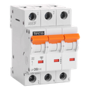 Disjoncteur Teco 3P 63A 6kA Courbe C