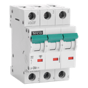 Automaat Teco 3P 6A 4,5kA Curve C