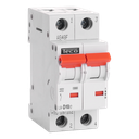 Automaat Teco 2P 10A 10kA Curve D