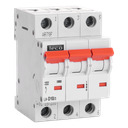 Disjoncteur Teco 3P 10A 10kA Courbe D