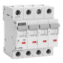 Disjoncteur Teco 4P 16A 10kA Courbe D