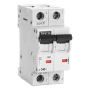 Disjoncteur Teco 2P 40A 10kA Courbe D