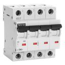 Automaat Teco 4P 40A 10kA Curve D