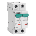Disjoncteur Teco 2P 6A 10kA Courbe D